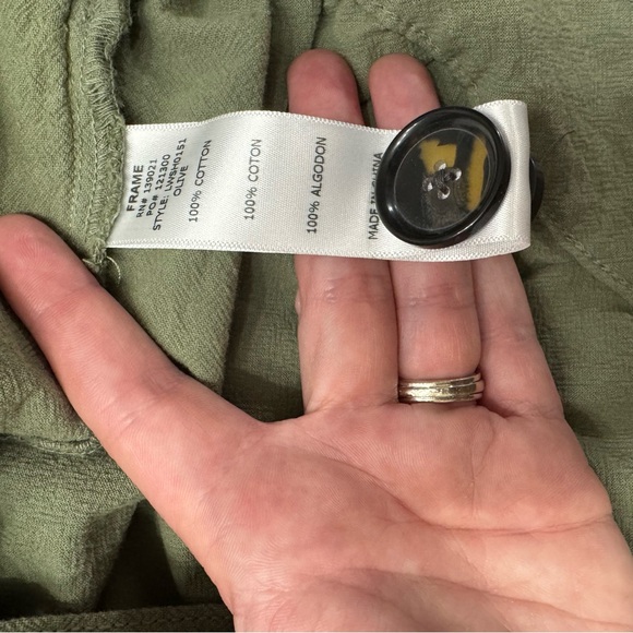 🌟 Frame Olive Green Women's Jacket - Picture 10 of 10